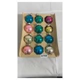 Shiny bright Christmas bulbs