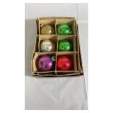 Shiny bright Christmas ornaments