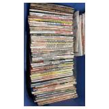 Box lot of magazines