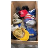 Box  lot of hats