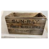 Vintage sunray  wooden box