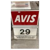 Vintage sign, Avis