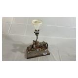 Vintage Clydesdale lamp