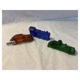 Vintage Glass collectable vehicles