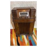 Vintage Philco console radio