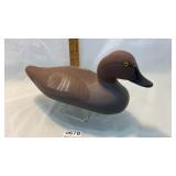 Wooden duck handcrafted by Harry Jobes