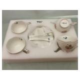 JUSALPHA Tea Set/ set of 4