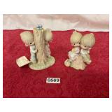 Set of two precious moments