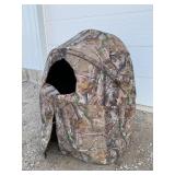Double chair hunting blind