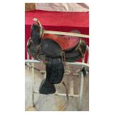 Kids horse saddle