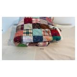 64ï¿½x80ï¿½ homemade quilt