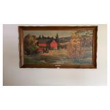 Framed print 52"x28ï¿½ Goin Fishin