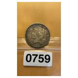 1923 piece dollar