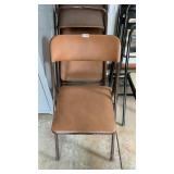 Costco padded folding chairs set a four