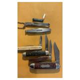 Miscellaneous pocket knives