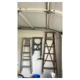 Set of three ladders