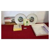 NIB JOHN DEER RAIN GAUGE AND MISCELLANEOUS