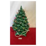 Vintage 15ï¿½ Ceramic  Christmas Tree
