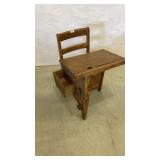 Vintage Oak school desk, need some repairs