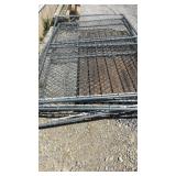 10 foot chain-link dog kennel