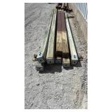 Nine 6 x 6 post 12 foot to 12ï¿½6ï¿½ long