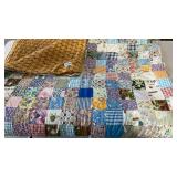 Vintage 6ï¿½x6ï¿½ heavy quilt