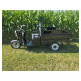 'IRET13 New ELECTRIC TRICYCLE(BLACK)UNASSSEMBLED