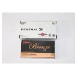(2) Boxes 40S&W. PMC & FEDERAL.