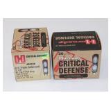(2) Boxes Hornady Triple Defense Slug. .410