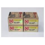 (4) Boxes Hornady Custom 9mm Luger