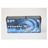(1) Box Federal 30-30 Win. 170gr JSP