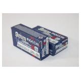 (2) Boxes FIOCCHI 9mm Luger 115gr. FMJ