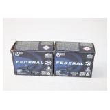 (2) Boxes Federal Syntech Defense .45auto