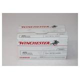 (1) Box Winchester .45Auto, FMJ. 230gr Target