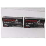 (2) Boxes Winchester Match 223Rem. 69gr