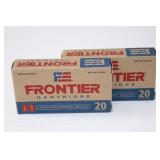 (2) Boxes FRONTIER 300 Blackout. FMJ