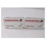 (2) boxes Winchester 7.62x51. M80. 40 rounds