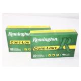 (2) Boxes Remington. 30-06 Springfield. 165gr