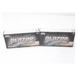 (2) Boxes CCI Blazer 9mm Luger. 124gr. FMJ
