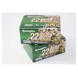 (2) Boxes Remington .22lr. 38gr. HP. 450 rounds