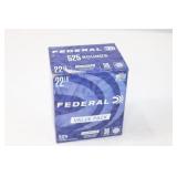 (1) Box Federal .22lr. 36gr.HP, 525 rounds