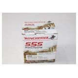 (1) Box Winchester 22lr. 36gr. HP 555 rounds
