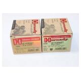 (2) Boxes HORNADY .22 Hornet. 35gr. V-Max