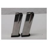 (2) Springfield Armory 45acp. 13rd Magazines.