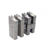 (4) H&K 91 Magazines. Used. One coupler