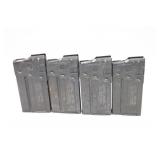 (4) H&K 91 Magazines. Used. Law Enforcement