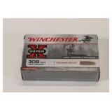 (1) Box Winchester 308. 180gr., 20 rounds