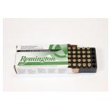 (1) Partial Box. 25 Auto. Remington. 45 rounds