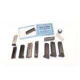 (12) Misc. Pistol Magazines. Luger, H&K & More