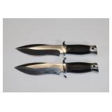 Pair HIBBEN 5" Knives. No Sheath